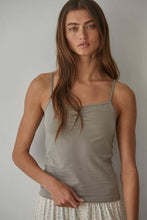 Black Knit V-Neck Cami Top