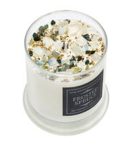 Frosted Spruce Candles 12oz Round Glass