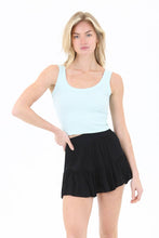25S57-ASIS SKORTS: SAGE / M