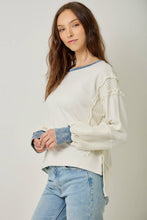 Vintage White Sweatshirt