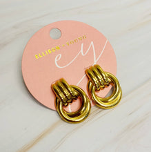 Golden Knocker Earring