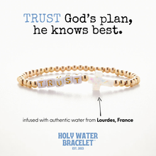 Holy Water TRUST Bracelet: Yellow Gold