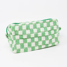 Check Yourself Cosmetic Bag: Red White