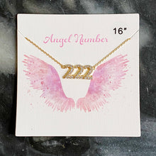 Dainty Angel Number Necklace: 777