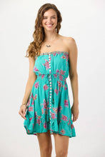 Ryden Mini Dress: Vintage Hawaiian Tosca / One Size
