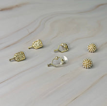 Pickle Ball Stud Earrings Set Of 3