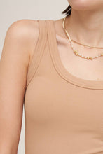 NS8216 - Reversible Ribbed Tank Top: 2269 Earth Olive