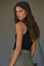 S1187N | Double Layered Seamless Top: Prussian Blue / ML