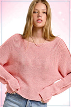 JDS3608-Boat Neck Off Shoulder Dolman Sleeve Sweater Fall: Cinnamon / L