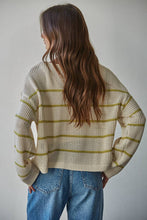 Cream Moss Knit Sweater