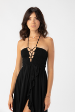 Flynn Maxi Dress: Black / One Size