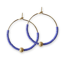 Sprinkles Hoop Earrings Mocha