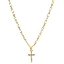 BELIEVE MINI CROSS NECKLACE