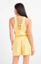 Sugarloaf Slv/Less Romper:BUTTER