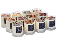 Fall Candles, Halloween Candles, Soy Candle, Crystal Candles: Sagittarius Zodiac / 7.75 oz Glass Jar