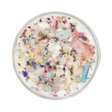 Unicorn Dreams Candle - Soy Candles Flower & Crystal Candles: 7.75oz Glass Jar