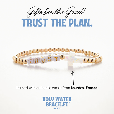 Holy Water TRUST Bracelet: Yellow Gold