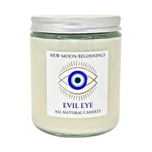 Evil Eye Protection Candle by New Moon Beginnings: 9oz Glass Jar