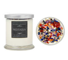 Sweet Scented Candles, Handmade Soy Candle, Crystal Candle: Happy Birthday / 8oz Round Tin