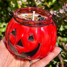 Jack o Lantern Candle 14oz Pumpkin Jar