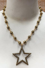 Talus Bronze Necklaces: Bronze Star