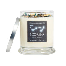 Fall Candles, Halloween Candles, Soy Candle, Crystal Candles: Cinnamon Vanilla / 7.75 oz Glass Jar