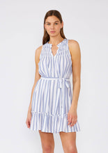 Nautical Striped Mini Dress