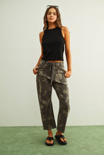 ET6892   WASHED RIB SLEEVELESS TOP: BLACK / S