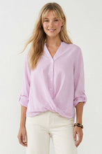 Poppy Red Button Up Shirt