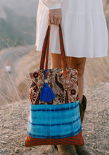 Multi Patchwork Oversized Shopper Bag