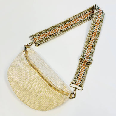 Bahama Breeze Fit All Sling Bag: Light Cream