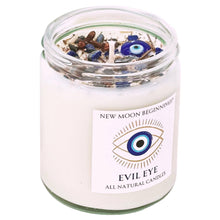 Evil Eye Protection Candle by New Moon Beginnings: 9oz Glass Jar