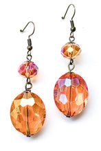 Carolina Earrings: Plum