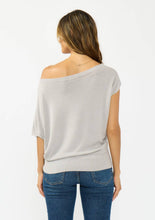 One-Shoulder Sweater Top: NATURAL / S
