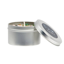 Spring Candles, Spring Flowers Crystal Candles, Spring Decor: Rose / 8oz Round Tin