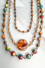 Janet Short Necklace-Orange