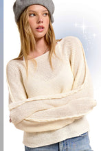 JDS3608-Boat Neck Off Shoulder Dolman Sleeve Sweater Fall: Cinnamon / L