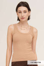 NS8216 - Reversible Ribbed Tank Top: 2249 Forest Night