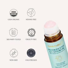 Organic Castor Oil Roll-on With Frankincense