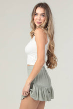25S57-ASIS SKORTS: SAGE / M