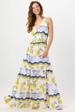 Peyton Maxi Dress: Amalfi Yellow / One Size