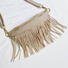 Fringed Or Not Sling Bag: Alpaca