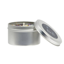 Sweet Scented Candles, Handmade Soy Candle, Crystal Candle: Happy Birthday / 8oz Round Tin