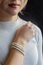 Scripture Bracelet with Cross Charm-Howlite