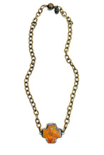 Danica Necklace- Short Crazy Agate