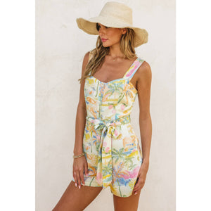Coastline Sleeveless Romper